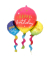 Folienballon Happy Birthday Balloons