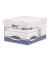 Archivbox System 30901, A4, blau/wei&szlig;, innen 43x38x28,7cm (TxBxH), Recyclingkarton