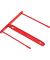 Abheftb&uuml;gel Pro-Clip, 0089602, rot, bis ca. 550 Blatt
