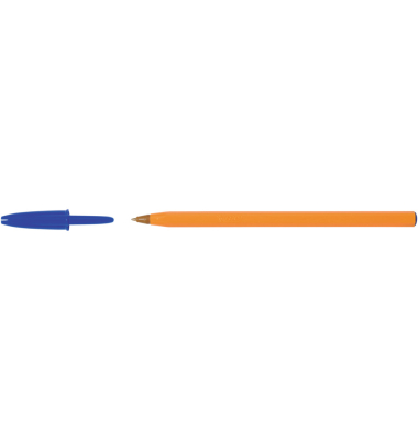 Kugelschreiber Orange Original fine, Kappenmodell, 0,35 mm, blau BIC 8099221