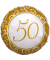 Folienballon Goldene Hochzeit 50