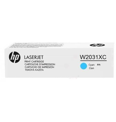 Lasertoner Nr.415X cyan HP W2031XC Projekttoner