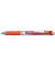 Gelschreiber EnerGel, BL77-FX, orange/silber (Schreibfarbe: orange), 0,35mm, Druckmechanik, nachf&uuml;llbar