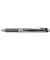 Gelschreiber EnerGel, BL80-AX, schwarz/silber (Schreibfarbe: schwarz), 0,5mm, Druckmechanik, nachf&uuml;llbar