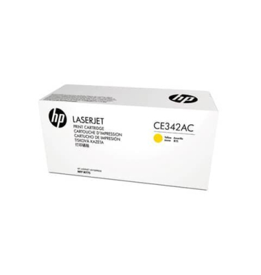 Lasertoner Nr. 651AC yellow HP CE342AC Projekttoner