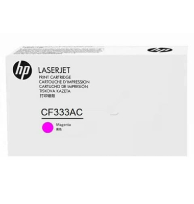Lasertoner Nr. 654AC magenta HP CF333AC Projekttoner