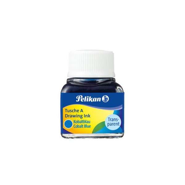 Pelikan Tusche A 523, 10ml, kobaltblau PELIKAN 400142512 4255704332650 Pelikan