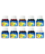 Tusche A 523, 10ml, kobaltblau PELIKAN 400142512