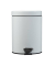 Tretabfalleimer CEP 90349, 5 Liter, Edelstahl, KunststoffTragegriff Deckel Einsatz Griffrand