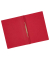 Schnellhefter TOP FILE+ 400147496, A4, dunkelrot, Karton, 390g, Vorderdeckel dunkelrot / opak