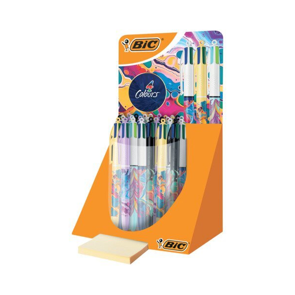 30 Stück Bic Vierfarbkugelschreiber 9649042 3086123538924 Bic