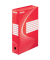 Archivbox 128412, A4, rot, Recycling-Pappe