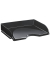 Briefablage 135/2 1135220161, A4/C4 quer, schwarz, Polystyrol stapelbar