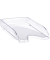 Briefablage DENIA 1002000111, A4/C4, glasklar, Polystyrol stapelbar