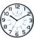  Wanduhr Pop 400094281, schwarz, 30cm, rund, analog