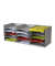 Formularbox 15 F&auml;cher A4 PS grau 857x313x327