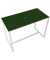 Stehtisch easyDesk 110cm (H), 150x75cm (BxT), rechteckig, gr&uuml;n / wei&szlig;