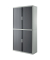 Rollladenschrank easyOffice E2CT0000300028, abschlie&szlig;bar, 4 OH, anthrazit/grau, 110x204x41,5cm (BxHxT)