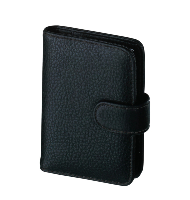 Taschenkalender 02-0103, Mini, schwarz, 1 Woche / 2 Seiten, 9x12cm (A8), 2027