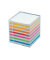 Zettelbox 9903, 90x90mm, inkl. 700 Notizzettel, bunt/transparent, Kunststoff