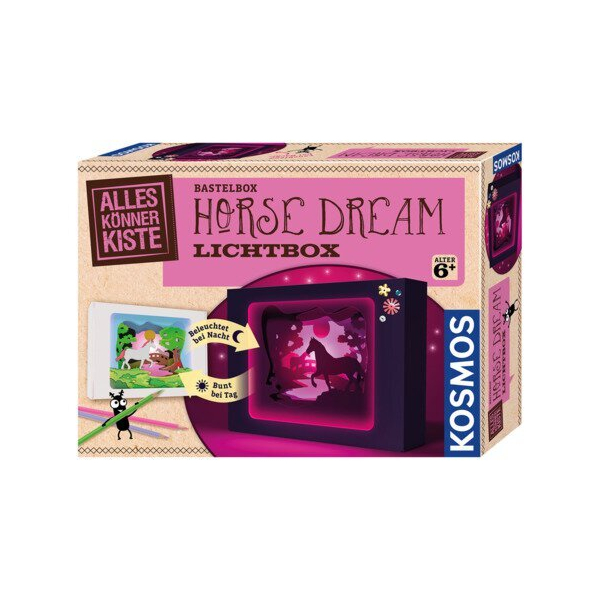 Kosmos Experimentierset Horse Dream Lichtbox KOSMOS 605728 4002051605728 Kosmos