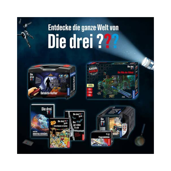 10 Stück Kosmos Detektiv-Set Die drei ??? Geheime Botschaft KOSMOS 632359 4002051632359 Kosmos