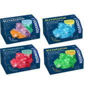 Mitbringspiel Experiment Kristalle, 4 Titel, sortiert KOSMOS 976750