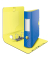 Ordner Active Urban Chic 1116-00-32, A4 82mm breit Kunststoff vollfarbig, teilweise gemustert blau