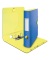Ordner Active Urban Chic 1117-00-32, A4 65mm schmal Kunststoff vollfarbig blau
