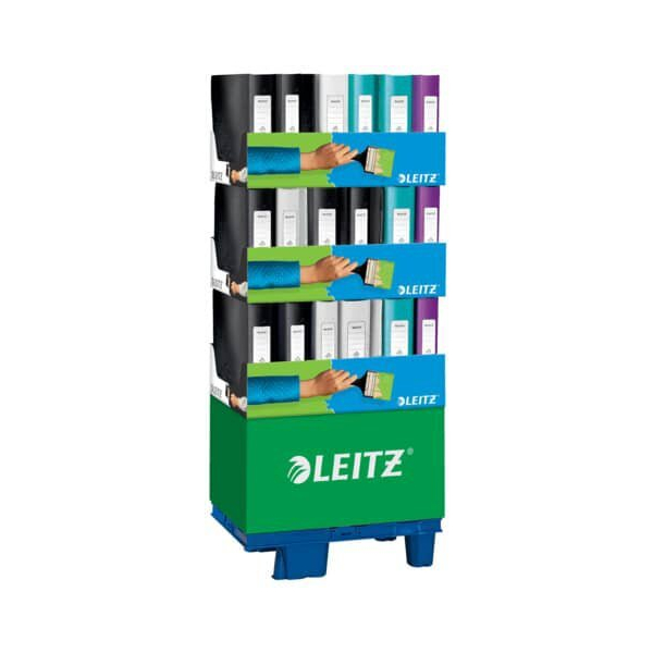 45 Stück Leitz Qualitäts-Ordner Active WOW, A4, Polyfoam, sortiert LEITZ 9533-00-00 4002432124602 Leitz
