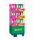 Ordner Active WOW 9534-00-00, A4 65mm (20x), 82mm (25x) schmal, breit Kunststoff vollfarbig, gl&auml;nzend, gemustert farbig sortiert