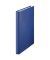 Ringbuch Standard 4209-00-35, A4 2 Ringe 16mm Ring-&Oslash; Karton, PP-kaschiert blau