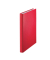 Ringbuch Standard 4209-00-25, A4 2 Ringe 16mm Ring-&Oslash; Karton, PP-kaschiert rot