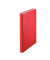 Ringbuch Standard 4209-00-25, A4 2 Ringe 16mm Ring-&Oslash; Karton, PP-kaschiert rot