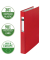 Ringbuch Standard 4210-00-25, A4 2 Ringe 25mm Ring-&Oslash; Karton rot