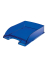 Briefablage Plus 5226-00-39, A4/C4, dunkelblau-transparent, Polystyrol stapelbar