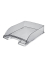 Briefablage Plus 5226-00-92, A4/C4, grau-transparent, Polystyrol stapelbar