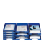 Briefablage Plus flach 5237-00-35, A4/C4, blau, Polystyrol stapelbar