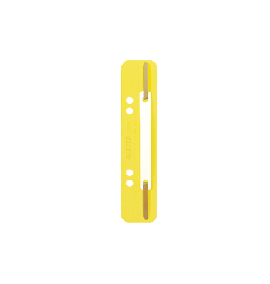 Heftstreifen 3710-00-15, 3,5x15,8cm (BxH), Kunststoff, gelb