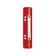 Heftstreifen 3710-00-25, 3,5x15,8cm (BxH), Polypropylen, rot