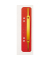 Heftstreifen kurz 3701-00-25, 3,5x15,8cm (BxL), Karton mit Metalldeckleiste, rot