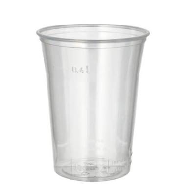 Trinkbecher 75ST PS glasklar PAPSTAR 16160 400ml