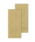 Musterbeutel gerillt/gelocht 120g braun 140x345x50mm