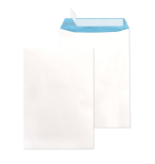 Versandtasche, B4, 135gm&sup2;, Haftklebend, wei&szlig;blau MAILMEDIA 30005508