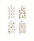 Sticker, Folie, Gold &amp, Silber, gold, silber AVERY ZWECKFORM 48730