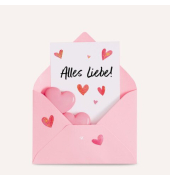 Sticker Herzen, sortiert AVERY ZWECKFORM 48739