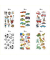 Sticker Boys, sortiert AVERY ZWECKFORM 48743