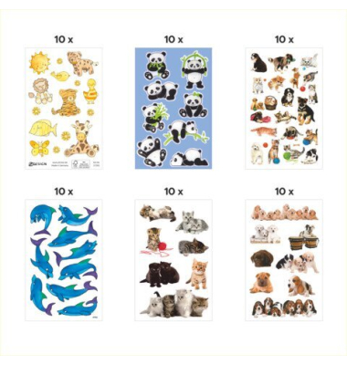 Sticker Kids, sortiert AVERY ZWECKFORM 48745