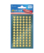 52805  gold Weihn.Schmucketikett Sterne