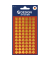 52805  gold Weihn.Schmucketikett Sterne